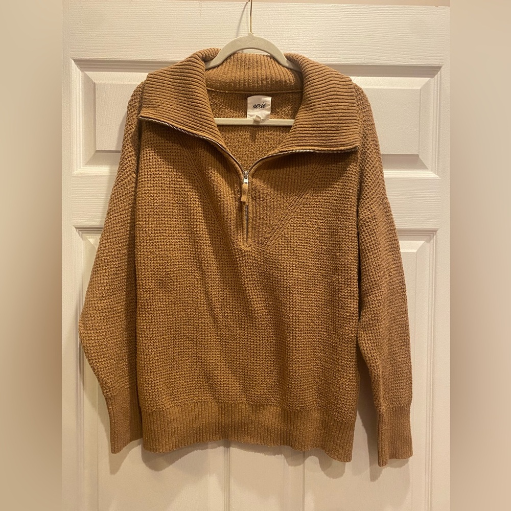Aerie Half-Zip Sweater